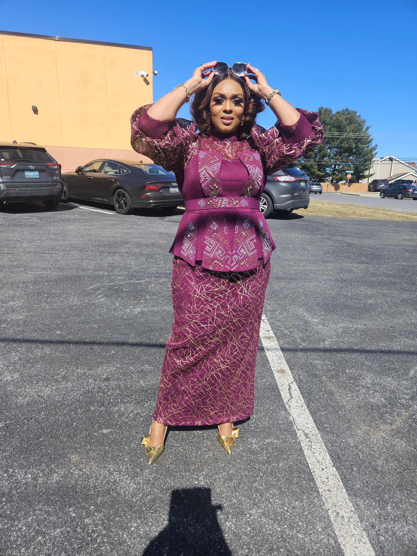 Gold-Fold 2 Piece with Belt