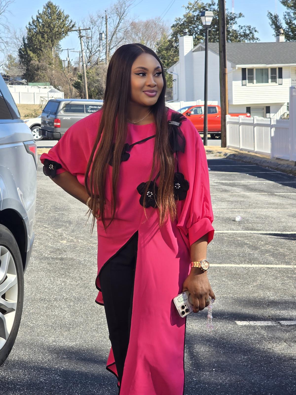 Long Slit Top and Pants