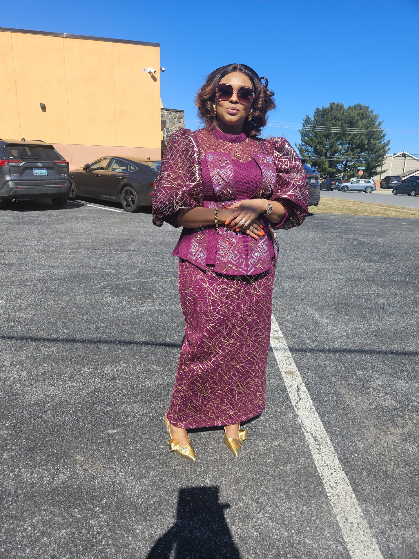 Gold-Fold 2 Piece with Belt